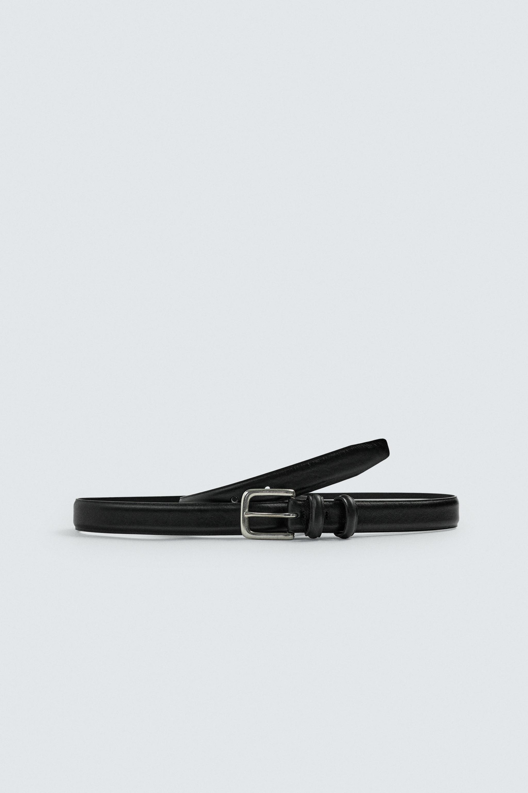 CEINTURE ÉTROITE EN CUIR